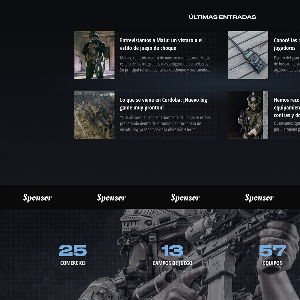 New entries, sponsors and stats