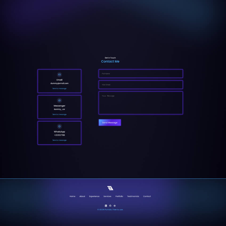 Contact form